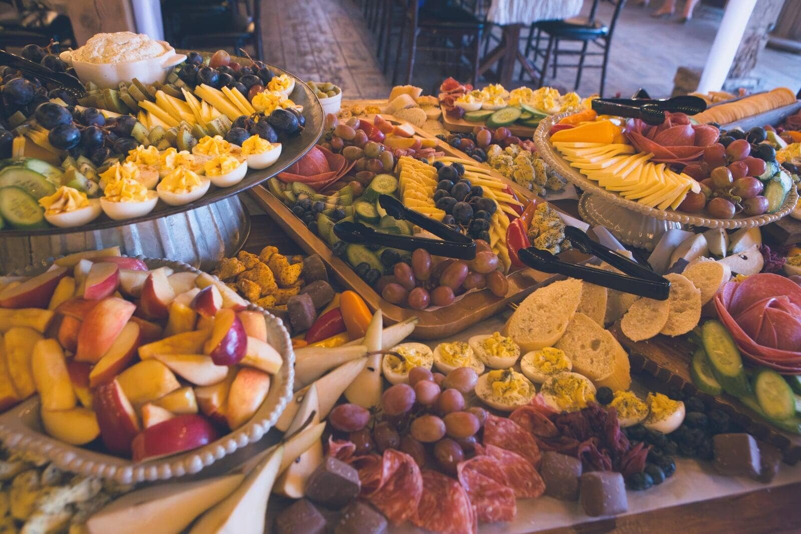 Photo of appetizers elegantly displayed on a table