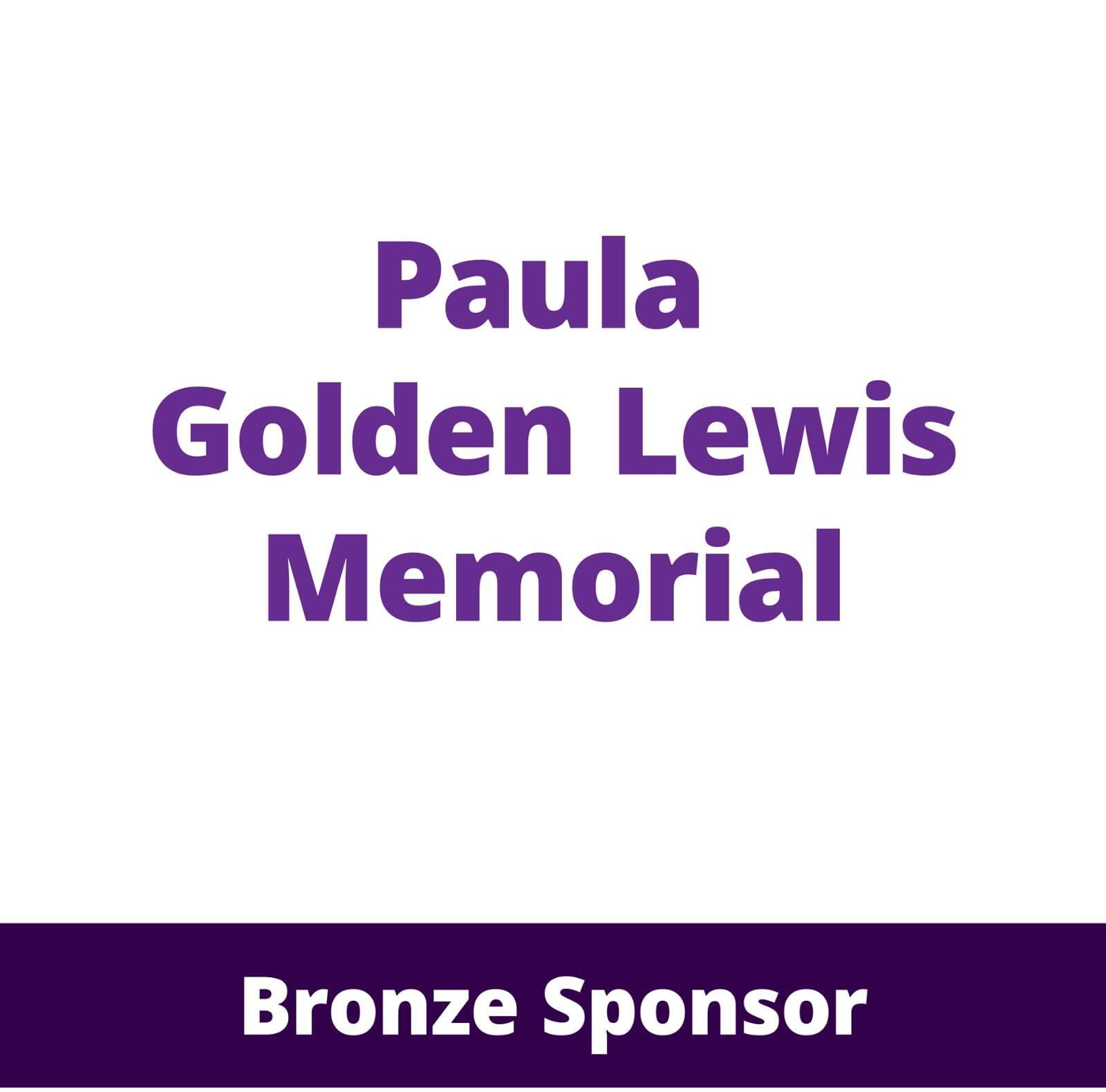 Paula Golden Lewis Memorial